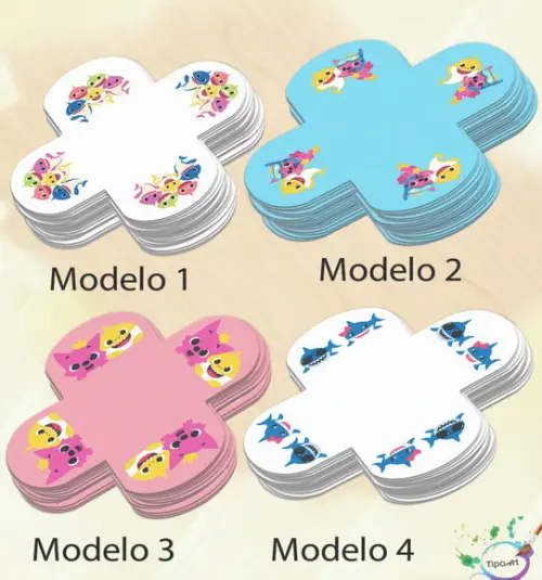 Forma para Doces Maiores-baby Shark