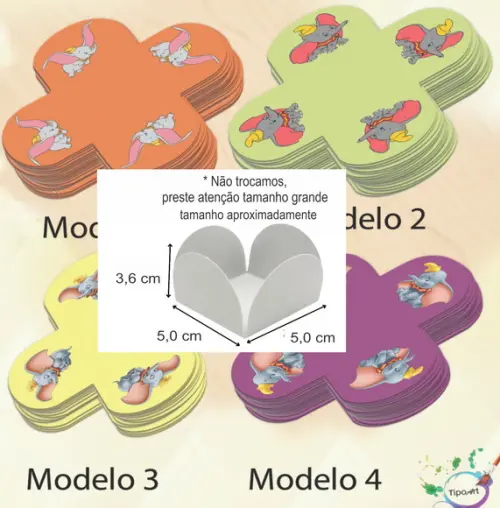 Forma para Doces Maiores-dumbo