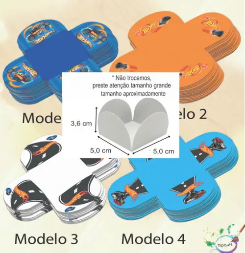 Forma para Doces Maiores-hot Whells
