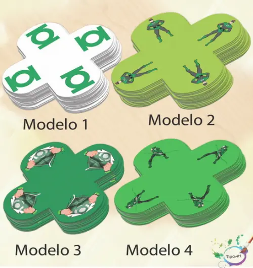 Forma para Doces Maiores-lanterna Verde