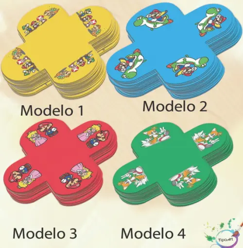 Forma para Doces Maiores-mario Bros