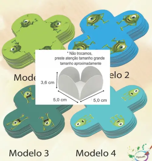 Forma para Doces Maiores-mike Wazowski
