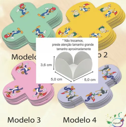 Forma para Doces Maiores-pica Pau
