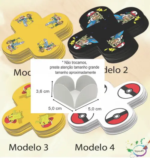 Forma para Doces Maiores-pokemon