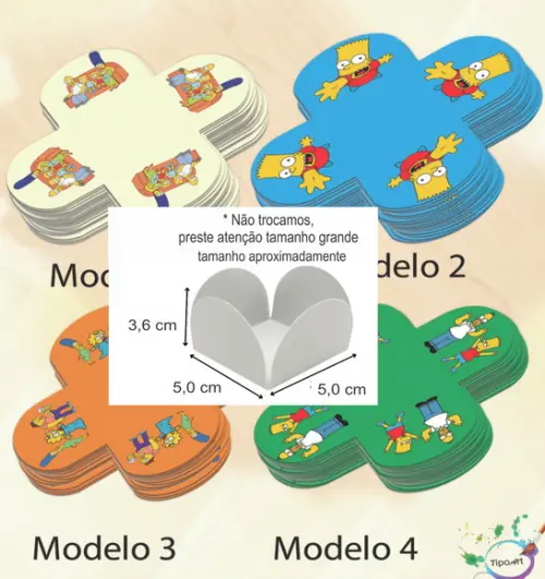 Forma para Doces Maiores-simpson