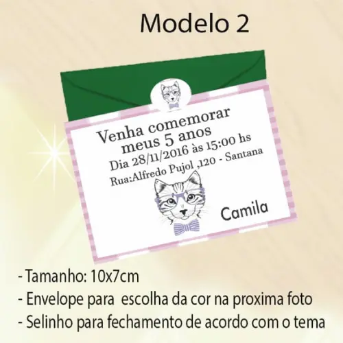 Convite-gatinho