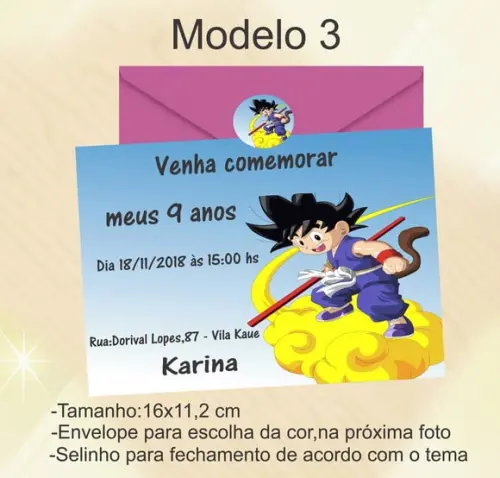 Convite-goku