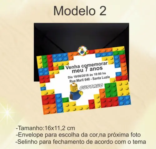 Convite-lego