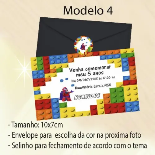 Convite-lego