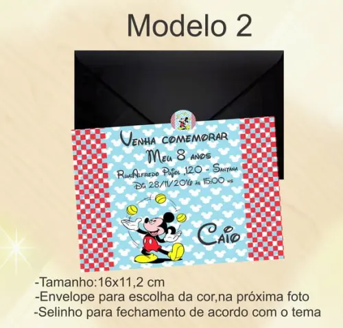 Convite-mickey