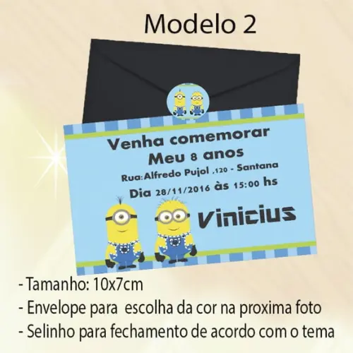 Convite-minions