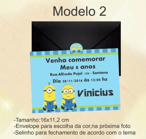 Convite-minions