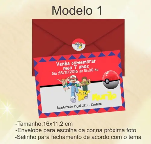 Convite-pokemon