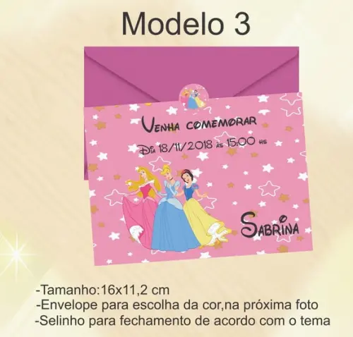 Convite-princesas