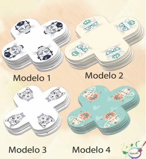 Forma para Doces Maiores-gatinhos