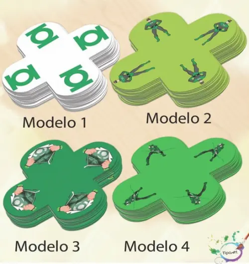 Forma para Doces Maiores-lanterna Verde