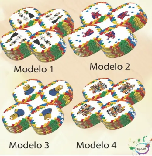 Forma para Doces Maiores-lego