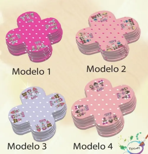 Forma para Doces Maiores-lol Surprise
