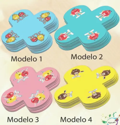 Forma para Doces Maiores-m&m