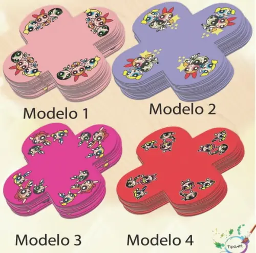 Forma para Doces Maiores-meninas Super Poderosas