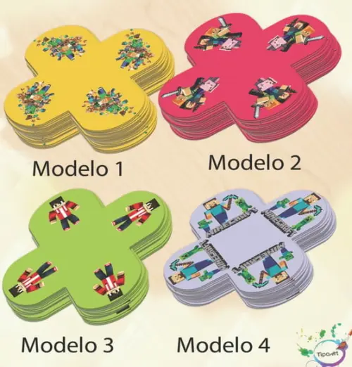 Forma para Doces Maiores-minecraft