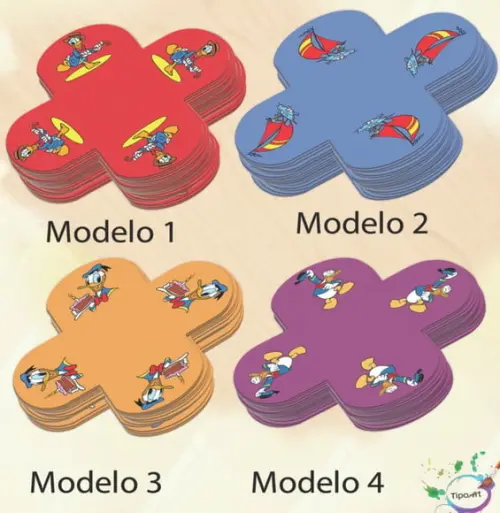 Forma para Doces Maiores-pato Donald