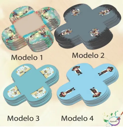 Forma para Doces Maiores-pirata
