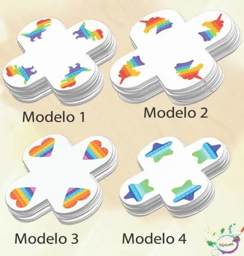 Forma para Doces Maiores-pop Fidget