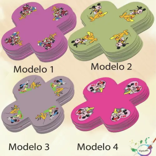 Forma para Doces Maiores-turma do Mickey
