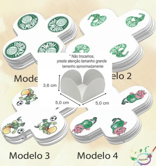 Forma para Doces Maiores-verdão