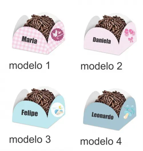 Forminha para Docinhos-chá de Bebe-com Nome