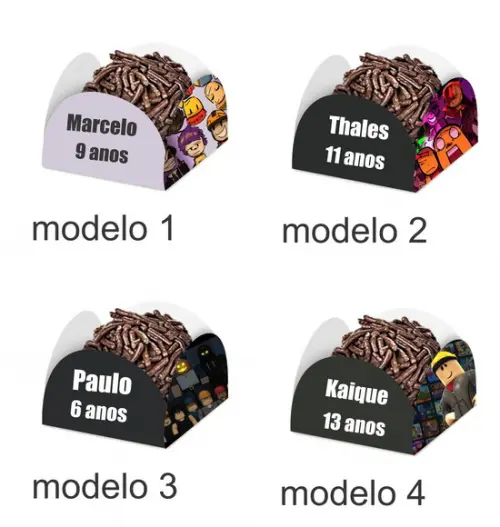 Forminha para Docinhos-forsaken Roblox-com Nome