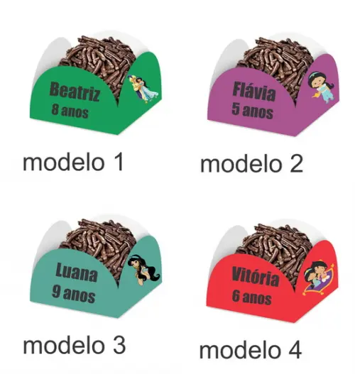 Forminha para Docinhos-jasmine-com Nome