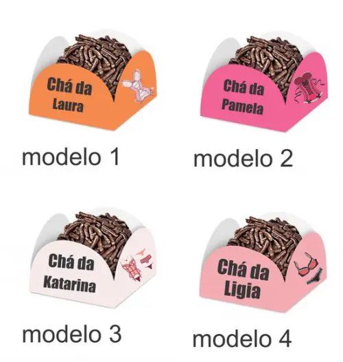 Forminha para Docinhos-lingerie-com Nome