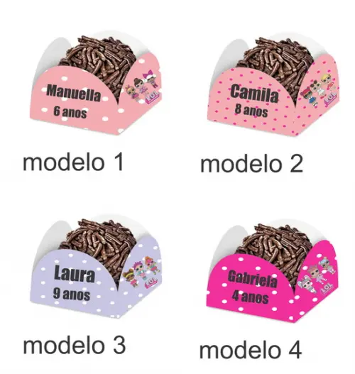 Forminha para Docinhos-lol-com Nome