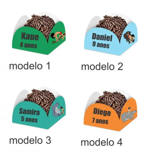 Forminha para Docinhos-mogli-com Nome