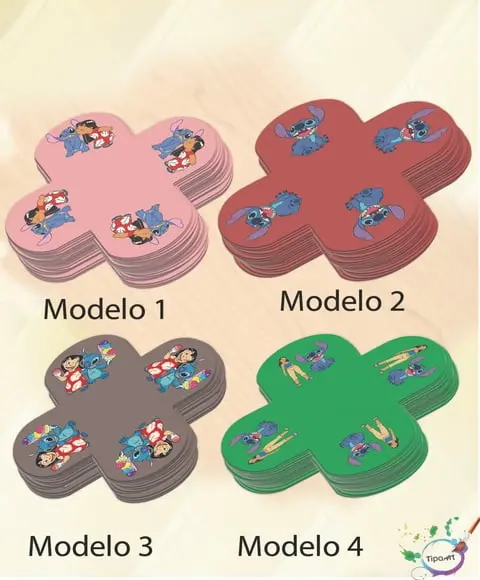 Forminha para Docinhos-stitch e Lilo