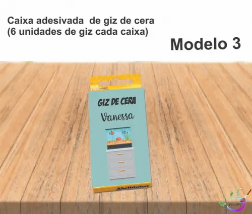 Giz de Cera-aquário