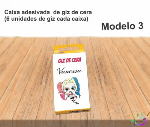 Giz de Cera-arlequina