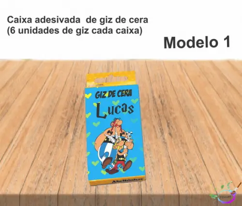 Giz de Cera-asterix