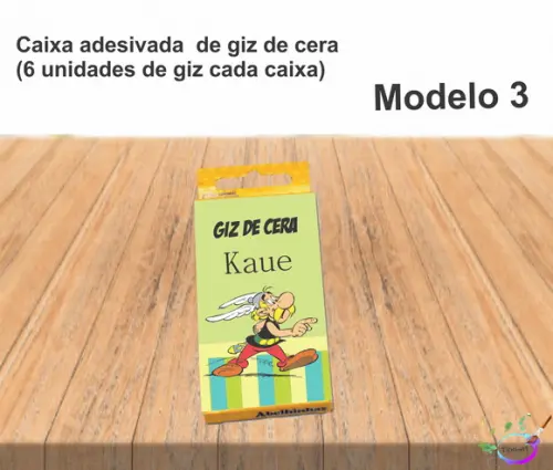Giz de Cera-asterix
