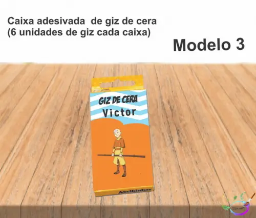 Giz de Cera-avatar Aang