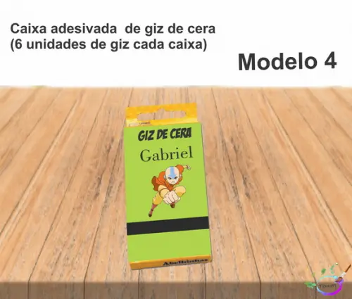 Giz de Cera-avatar Aang