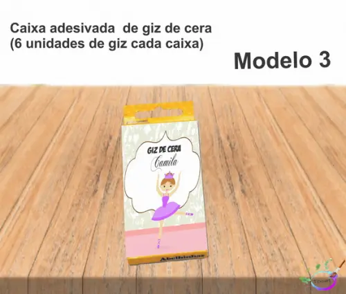 Giz de Cera-bailarina