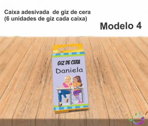 Giz de Cera-barbie