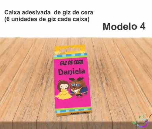 Giz de Cera-bela e a Fera
