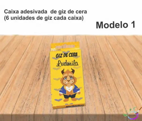 Giz de Cera-bela e a Fera
