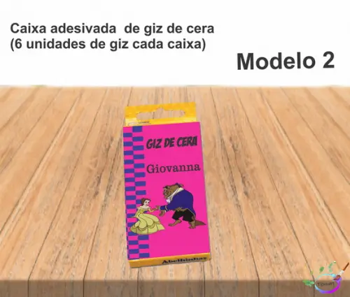 Giz de Cera-bela e a Fera