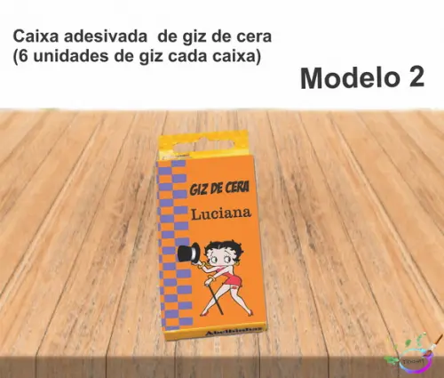 Giz de Cera-betty Boop