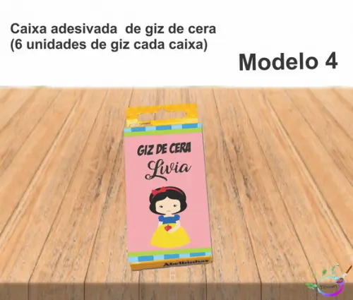 Giz de Cera-branca de Neve